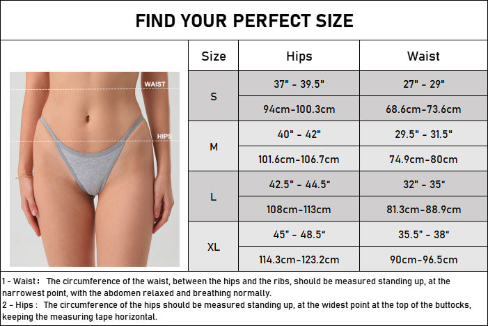 Freedombeauty | Customized Cotton Underwear Women's T-Back Bikini Combed Cotton Women's Bikini Source