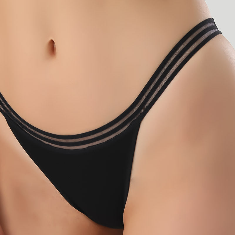 Freedombeauty | plus Size Cotton Underwear Low Waist Women's Briefs European and American Bikini Bikini
