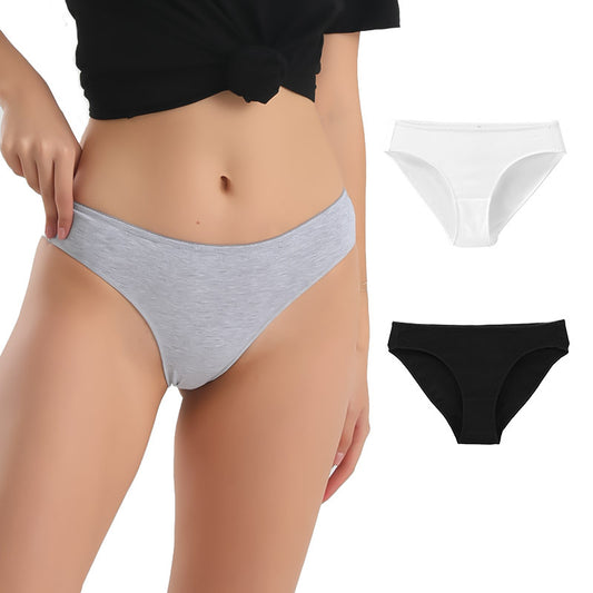 Freedombeauty | European Women's Underwear plus Size Combed Cotton Classic Briefs Support Small Orders