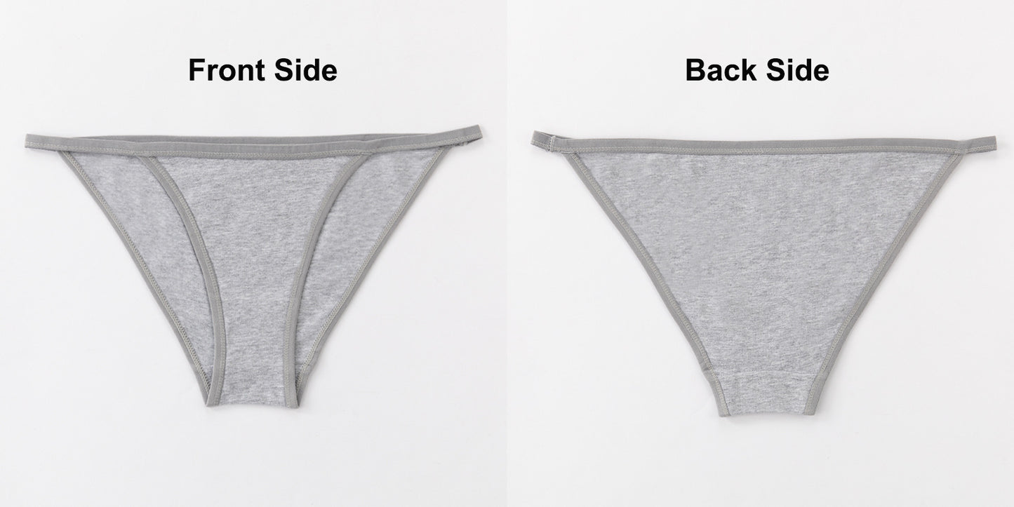 Freedombeauty | Customized Cotton Underwear Women's T-Back Bikini Combed Cotton Women's Bikini Source