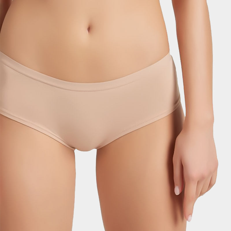 Freedombeauty | Underwear Pure Cotton Women's Monochrome Comfortable Briefs Combed Cotton Hipster/Frenchcut Delivery Supported