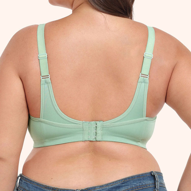 Freedombeauty | Height Chicken Hearts Fully Covered Big Chest Small Shockproof plus Size Sports Bra European and American Yoga Workout Underwear Bcdefg Cup