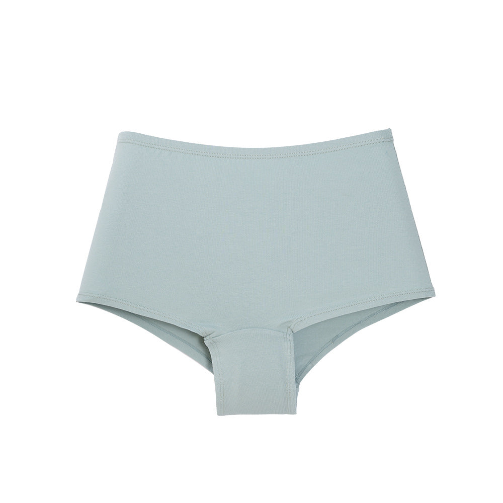 Freedombeauty | plus Size Underwear Women's Cotton High Waist Hip Lift Boxers Summer Safety Pants Belly Contracting Boxers Anti-Exposure