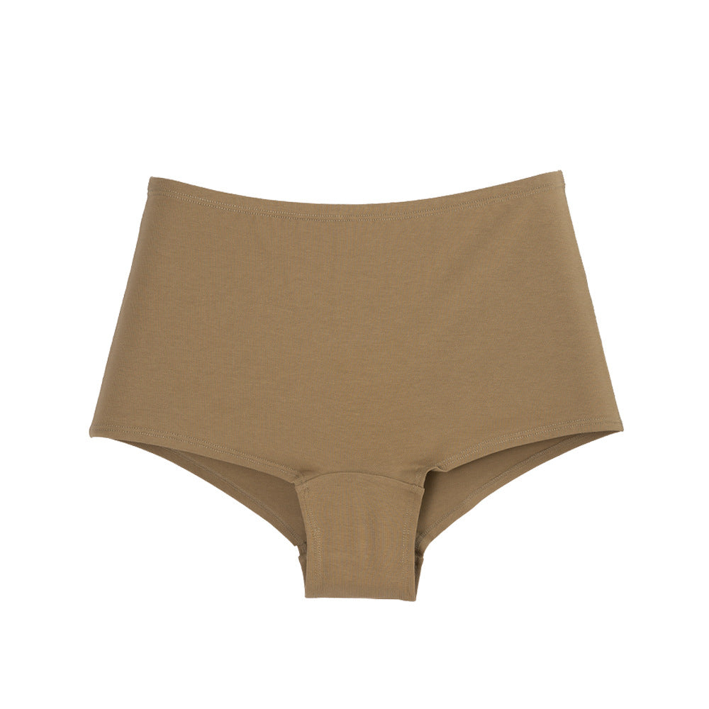 Freedombeauty | plus Size Underwear Women's Cotton High Waist Hip Lift Boxers Summer Safety Pants Belly Contracting Boxers Anti-Exposure