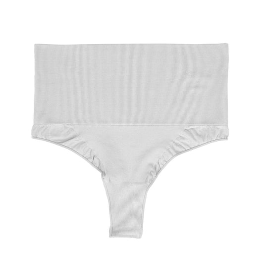 Freedombeauty | New Ultra High Waist Belly Contracting Seamless Underwear Women's Nylon T-Back Sexy Seamless Solid Color plus Size