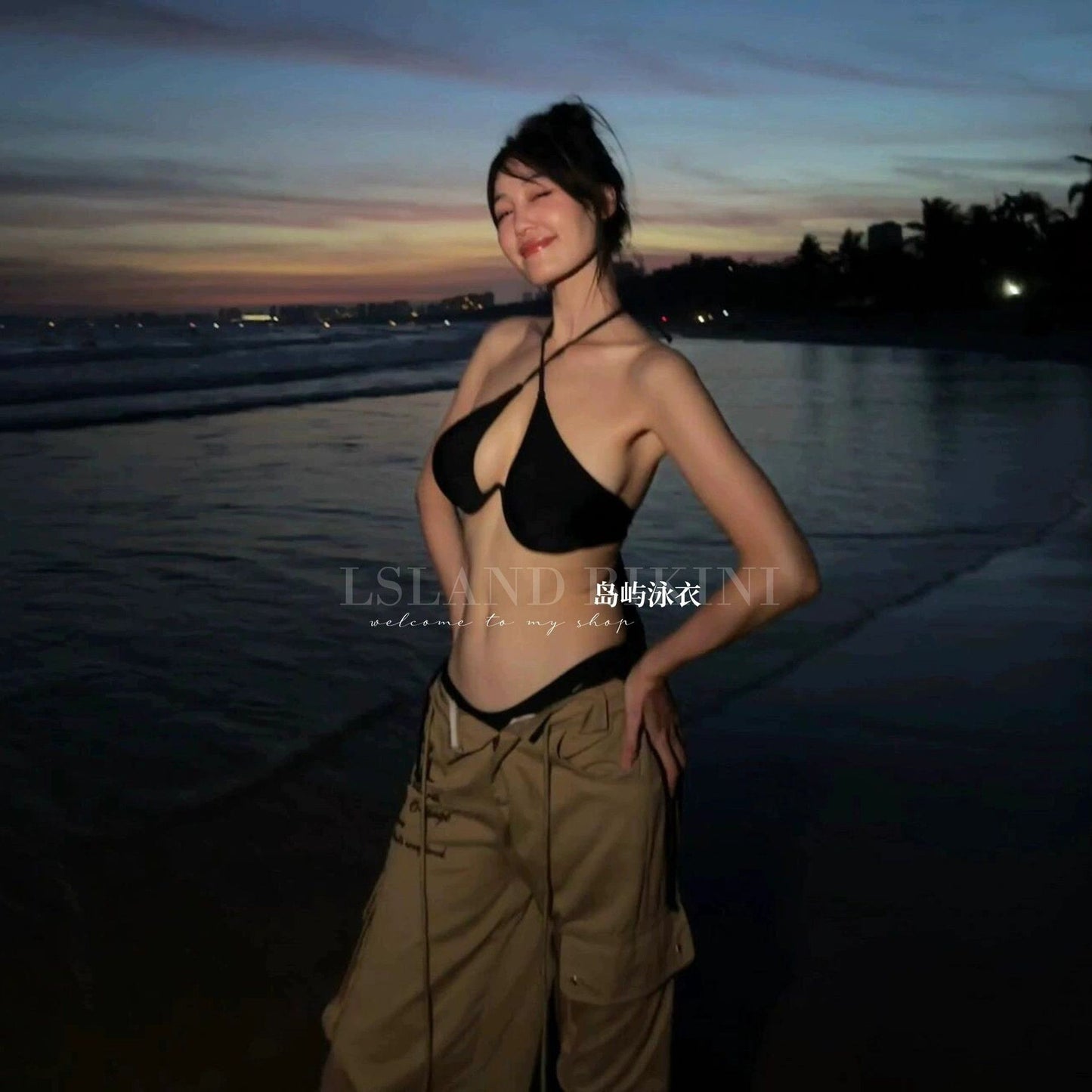 freedombeauty|Sexy Hot Girl Clever Hollow Out Underwire Push-Up Two-Piece Swimsuit Women 2024 Summer New Hot Bikini Women