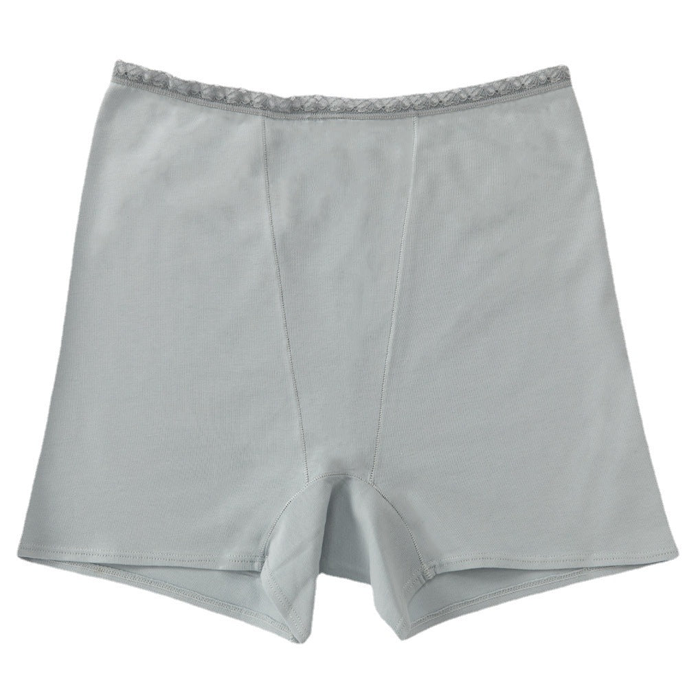 Freedombeauty | European and American plus Size Cotton Women's Underwear 40 Combed Cotton Boxers Comfortable Safety Pants Anti-Exposure Bottom Shorts