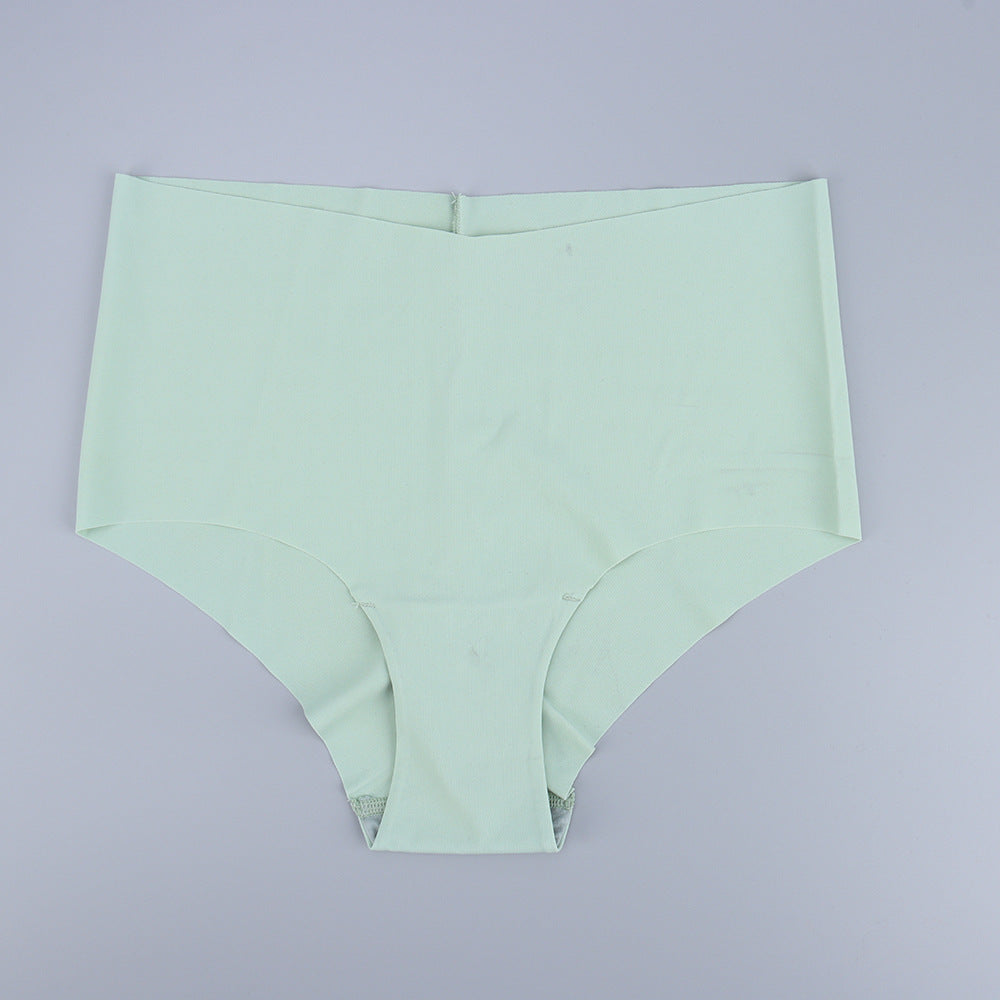 Freedombeauty | New Sewing Women's Underwear Seamless Nude Feel Ice Silk Breathable Briefs Low Waist Sexy T-Back in Stock