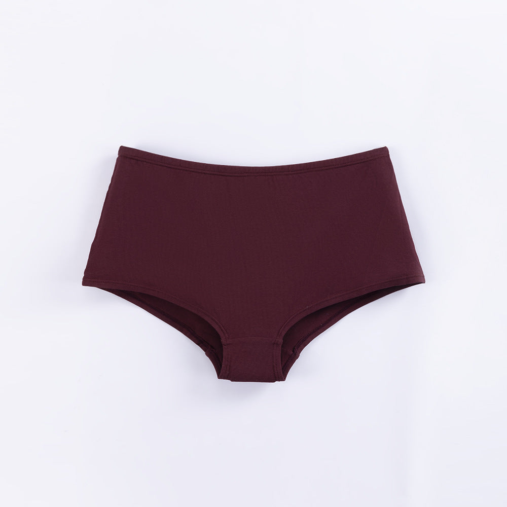 Freedombeauty | Women's Cotton Underwear Large Size Boxer Anti-Exposure Bottoming Safety Pants Hip Lifting Boxer Delivery Supported