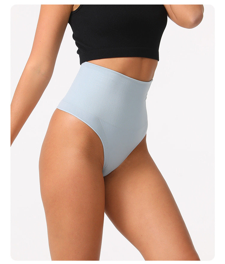 Freedombeauty | Underwear Women Seamless Highly-Elastic plus Size T-Back Ultra High Waist Sexy Nylon Abdominal-Shaping Body-Shaping Underwear Women