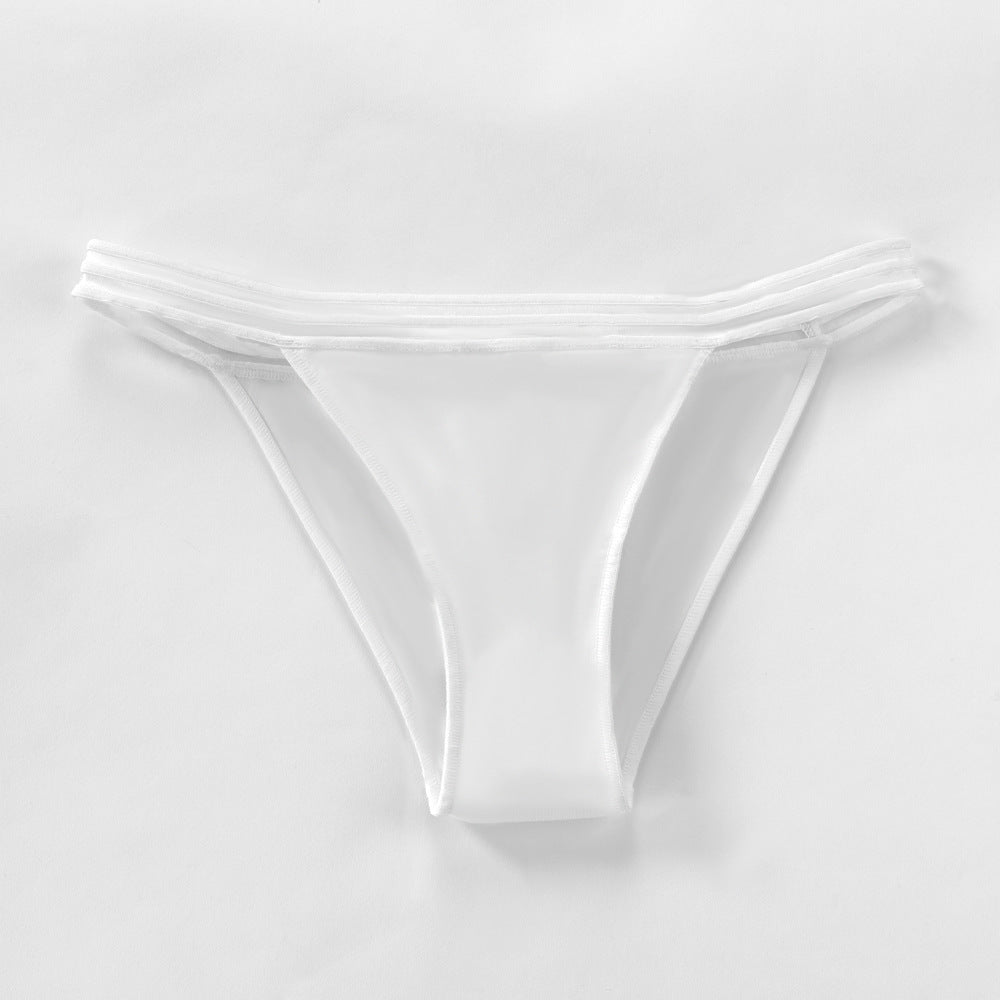 Freedombeauty | plus Size Cotton Underwear Low Waist Women's Briefs European and American Bikini Bikini