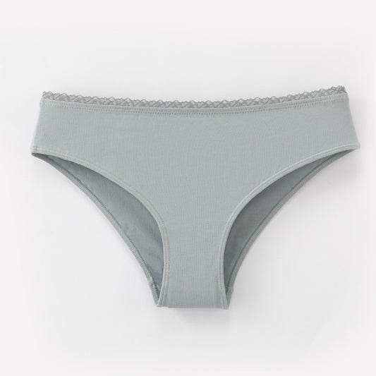 Freedombeauty | Lace Underwear Women's High/Frenchcut Combed Cotton Breathable Invisible Women's Briefs Sexy in Stock Generation Hair