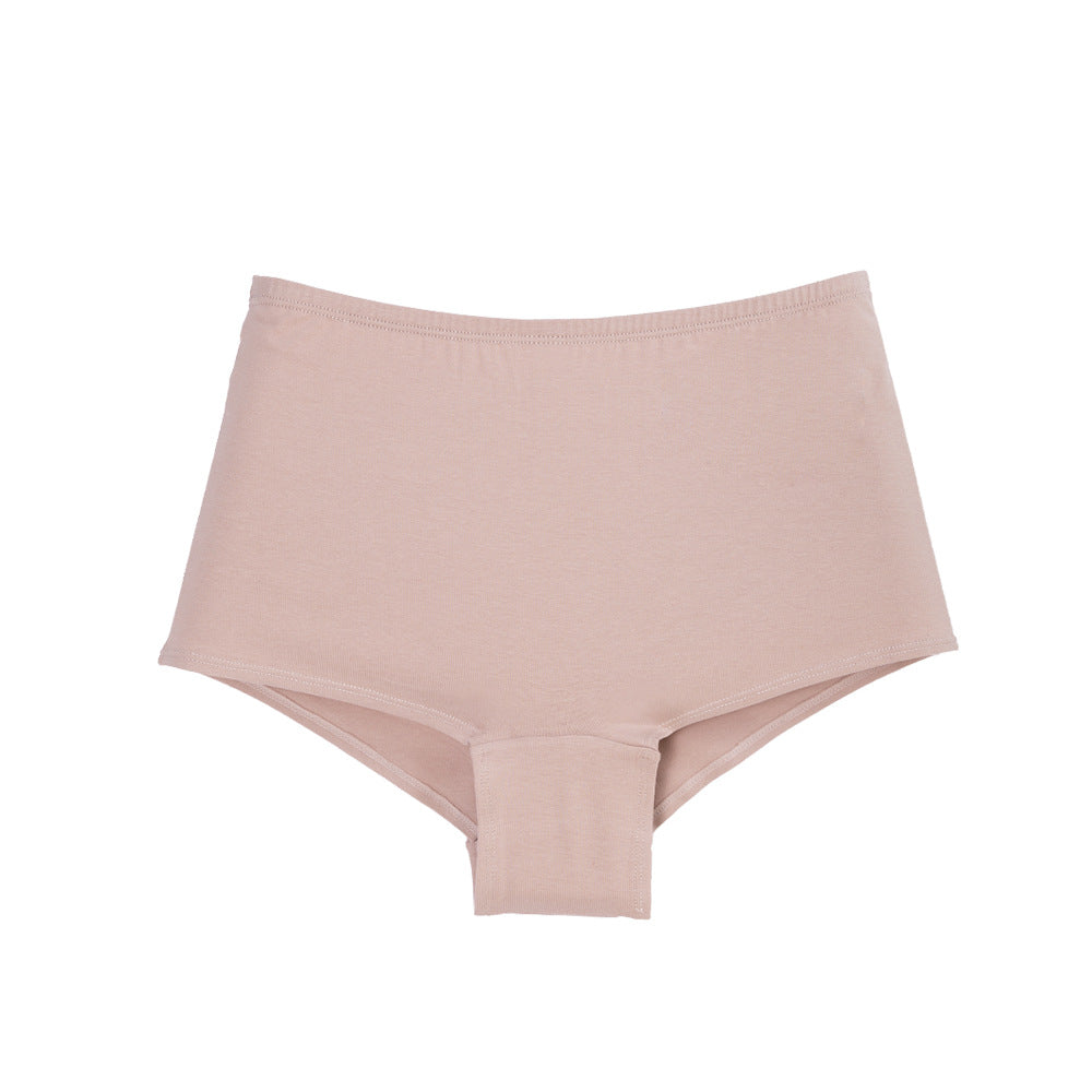 Freedombeauty | plus Size Underwear Women's Cotton High Waist Hip Lift Boxers Summer Safety Pants Belly Contracting Boxers Anti-Exposure