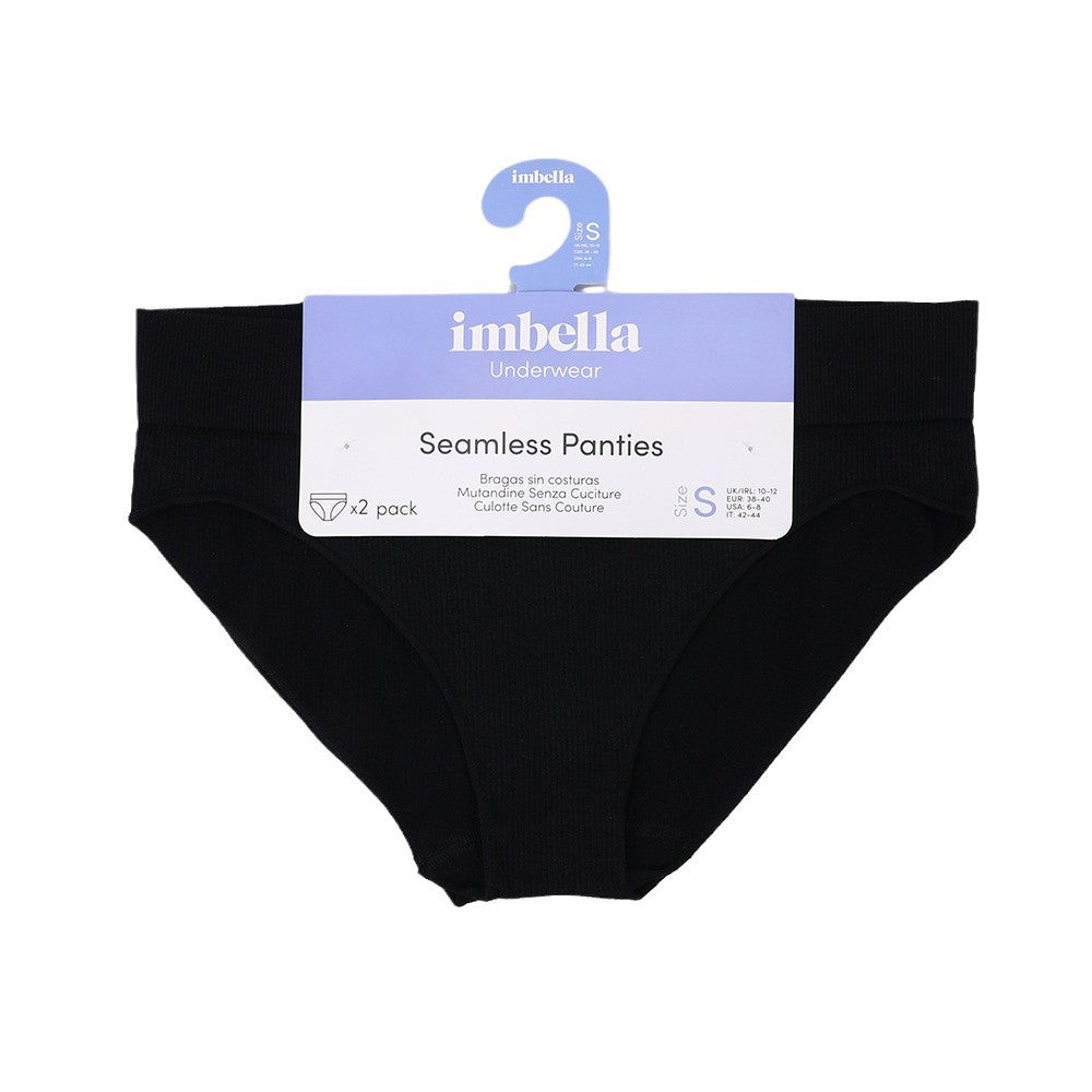 Freedombeauty | Underwear Women's Pure Desire Style European and American Low Waist Lady Sexy Invisible Seamless Sports Fitness Classic Briefs