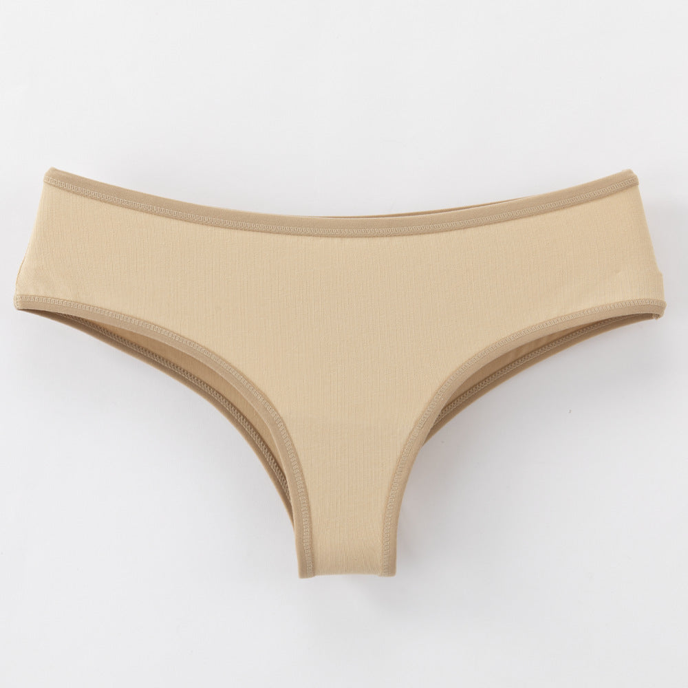 Freedombeauty | European and American plus Size Underwear Women's Hipster/Frenchcut Combed Cotton Briefs