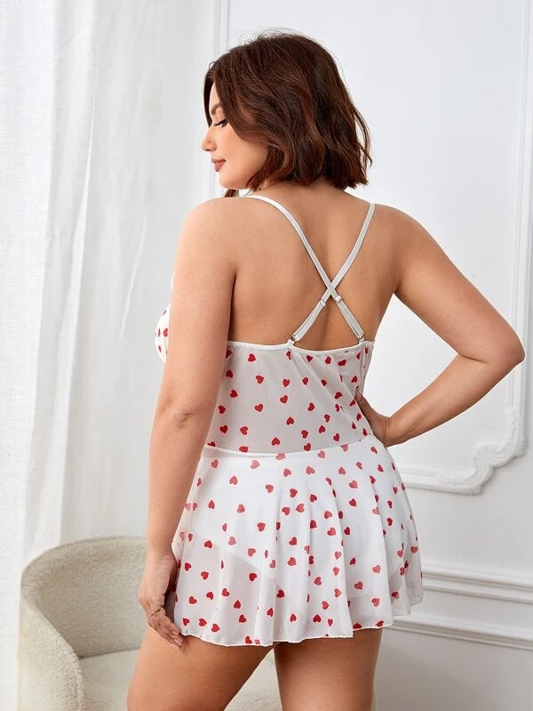 Freedombeauty | High-End Quality New plus Size Sexy Pajamas Plussize Pajamas Trade Sexy plus Size
