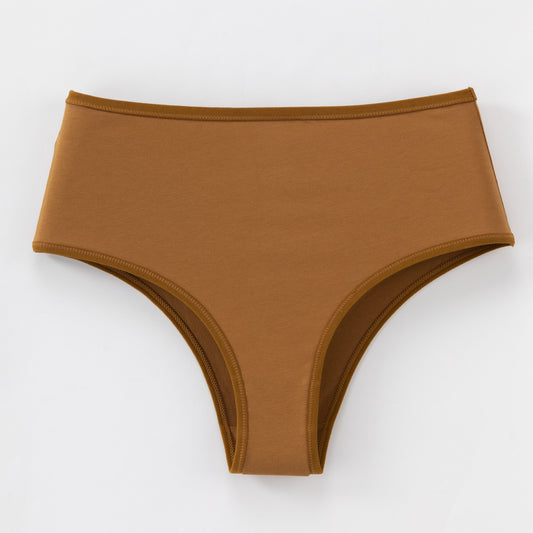 Freedombeauty | Underwear Women's Dys130 High Waist European and American Ladies Briefs 40S Combed Cotton Comfortable Breathable plus Size Underwear