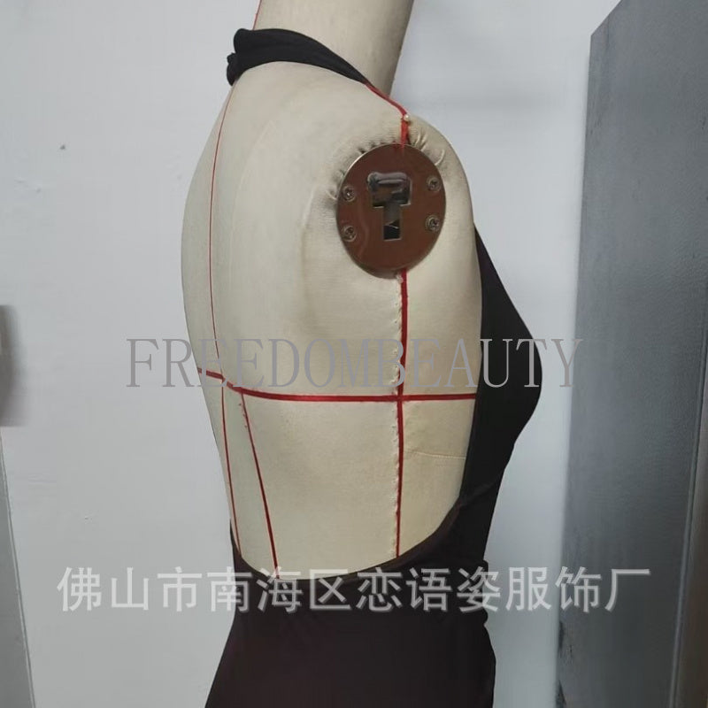 Freedombeauty | Hot Sale Sexy Lingerie Sexy Sweet Style Halter Spaghetti Straps Secretary Uniform Hip Skirt