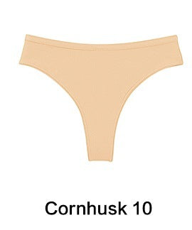 Freedombeauty | plus Size Cotton Underwear Women's Low Waist Invisible G-string Solid Color Brazilian Panties Hip Lifting Briefs in Stock