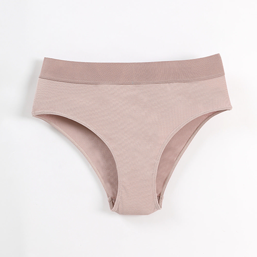 Freedombeauty | Cotton Large Size Ladies' Underwear Wide Waist Head Comfortable Not Tight Waist Briefs Live Hot Sale