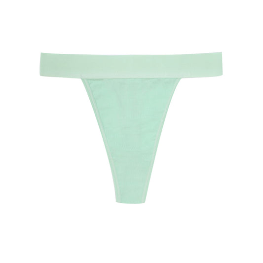 Freedombeauty | Underwear Pure Cotton Women's High Waist Non-Side Seam Women's Pure Cotton European and American Invisible G-string Sexy