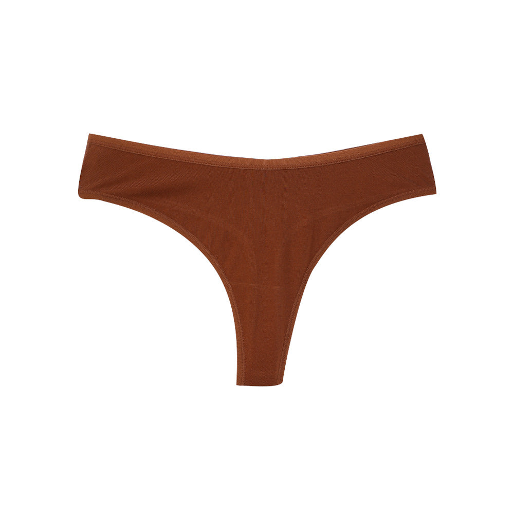 Freedombeauty | New Sexy T-Back Sexy Low Waist Breathable Women's Underwear Briefs Knitted