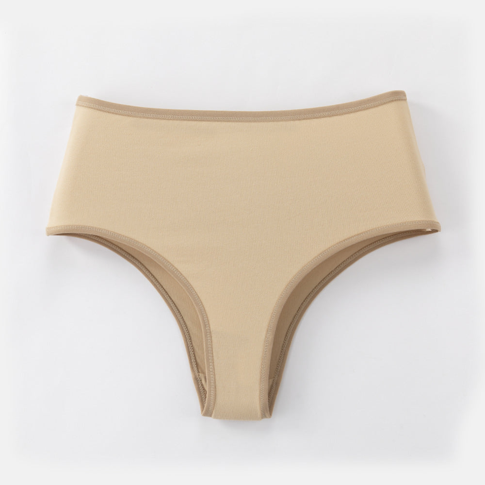 Freedombeauty | High Waist plus Size Cotton Underwear Women's High Quality Belly Contracting Hip Lift Comfort Invisible Briefs in Stock