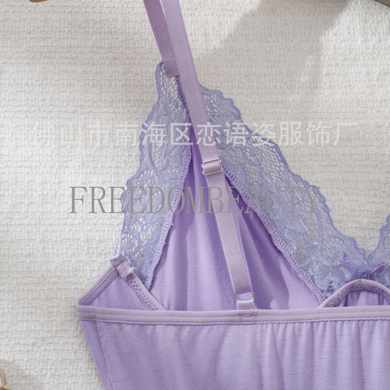 Freedombeauty | Sexy Underwear Fashion Sweet Charm See-through Sexy Sleepwear