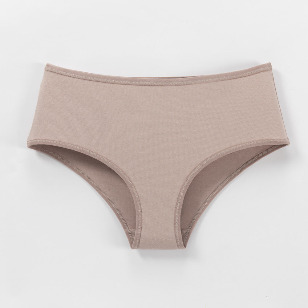 Freedombeauty | European Version Large Size Ladies' Underwear 150.00kg plus-Sized plus-Sized Non-Wear Leg Breathable Comfortable Pure Cotton Briefs in Stock