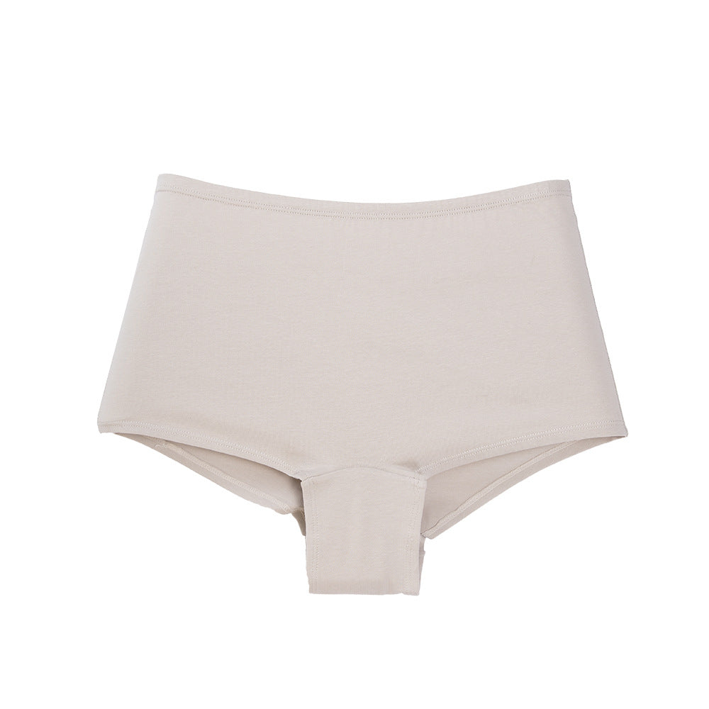 Freedombeauty | plus Size Underwear Women's Cotton High Waist Hip Lift Boxers Summer Safety Pants Belly Contracting Boxers Anti-Exposure