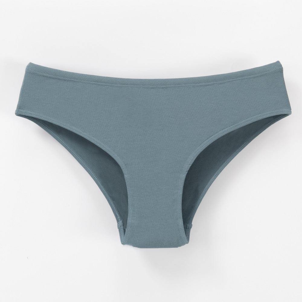 Freedombeauty | Women's plus Size Underwear Pure Cotton Low Waist European and American 40 Combed Cotton Comfortable Breathable Briefs Hot Sale Delivery