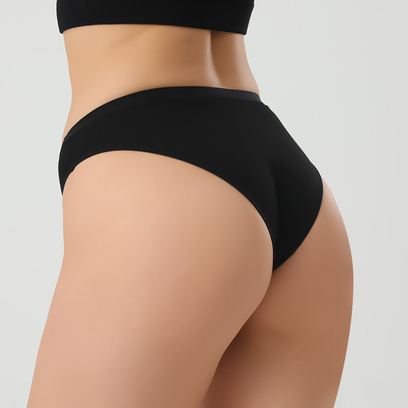 Freedombeauty | plus Size Underwear Women's 40 Combed Cotton Comfortable Solid Color Low Waist Women's Briefs Support Hot Sale