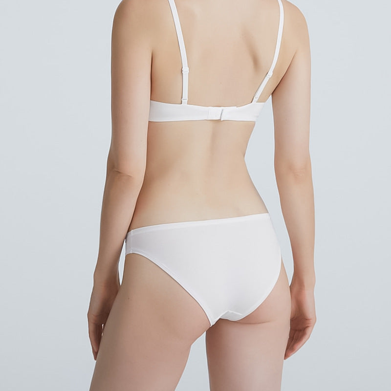 Freedombeauty | Women's plus Size Underwear Pure Cotton Low Waist European and American 40 Combed Cotton Comfortable Breathable Briefs Hot Sale Delivery