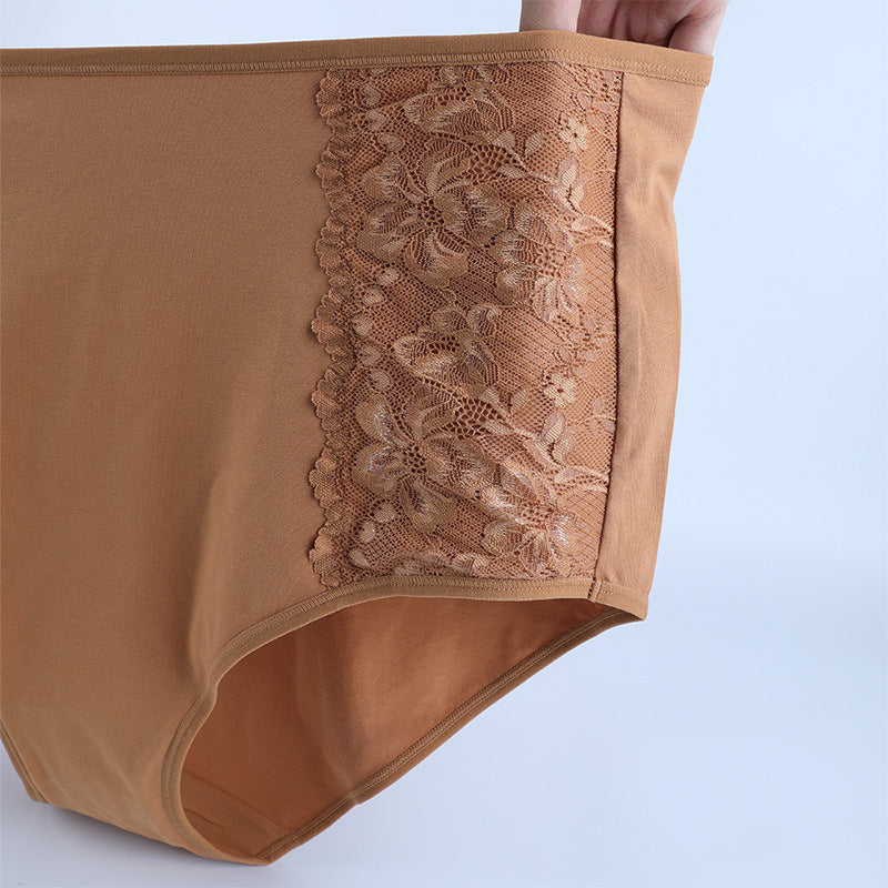 Freedombeauty | plus Size Women's High Waist Underwear Women's 130.00Kg Pure Cotton Briefs Cotton Crotch Ladies' Hip Lifting Belly Contracting Shorts
