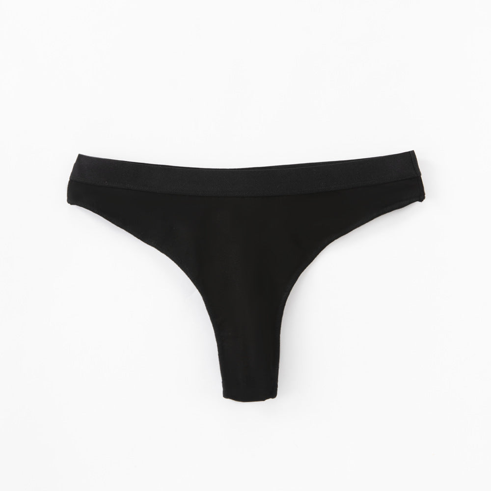 Freedombeauty | Custom 109 Combed Cotton T-Back Women's Solid Color Simple Sexy Panties Small Custom Source