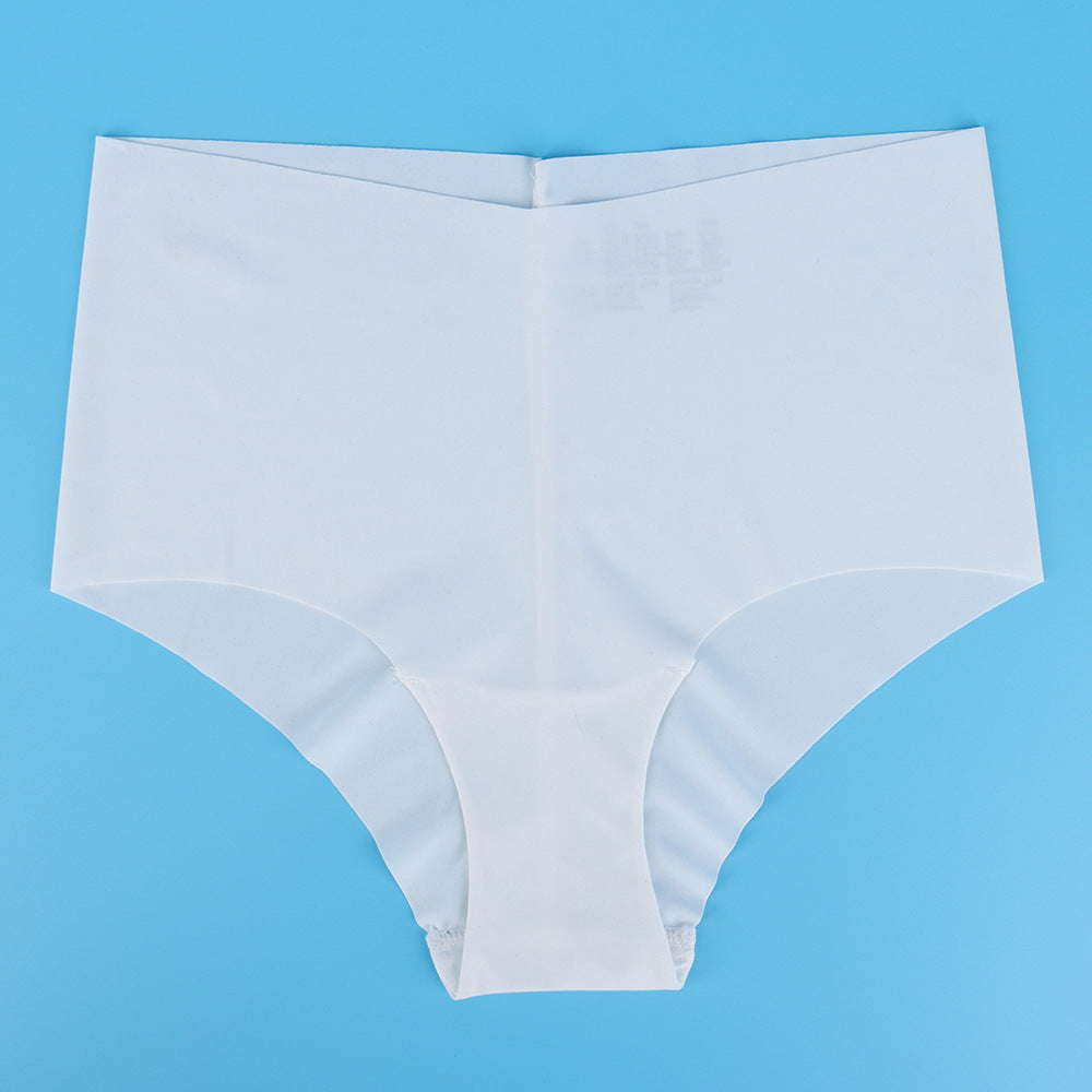 Freedombeauty | New Sewing Women's Underwear Seamless Nude Feel Ice Silk Breathable Briefs Low Waist Sexy T-Back in Stock