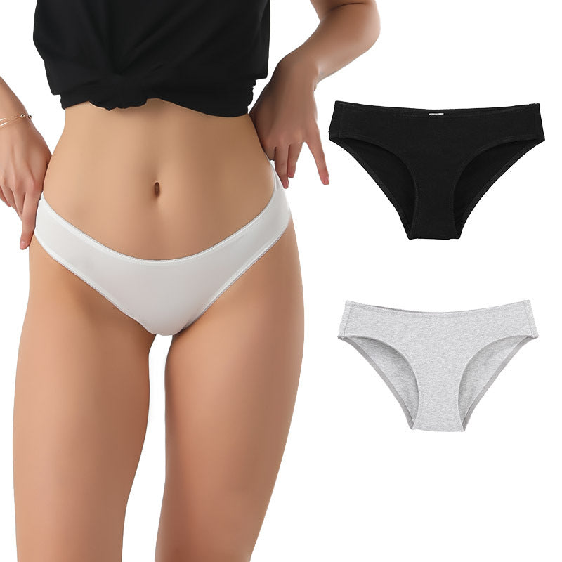 Freedombeauty | European Size Women's Underwear Sexy Briefs Combed Cotton Support Hot Sale