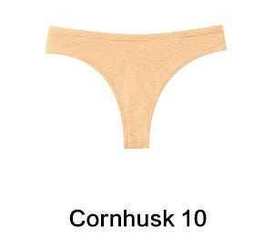 Freedombeauty | plus Size Underwear Pure Cotton Women's 150.00kg Wearable European and American Low Waist High Slit Briefs Sexy and Invisible Generation Hair