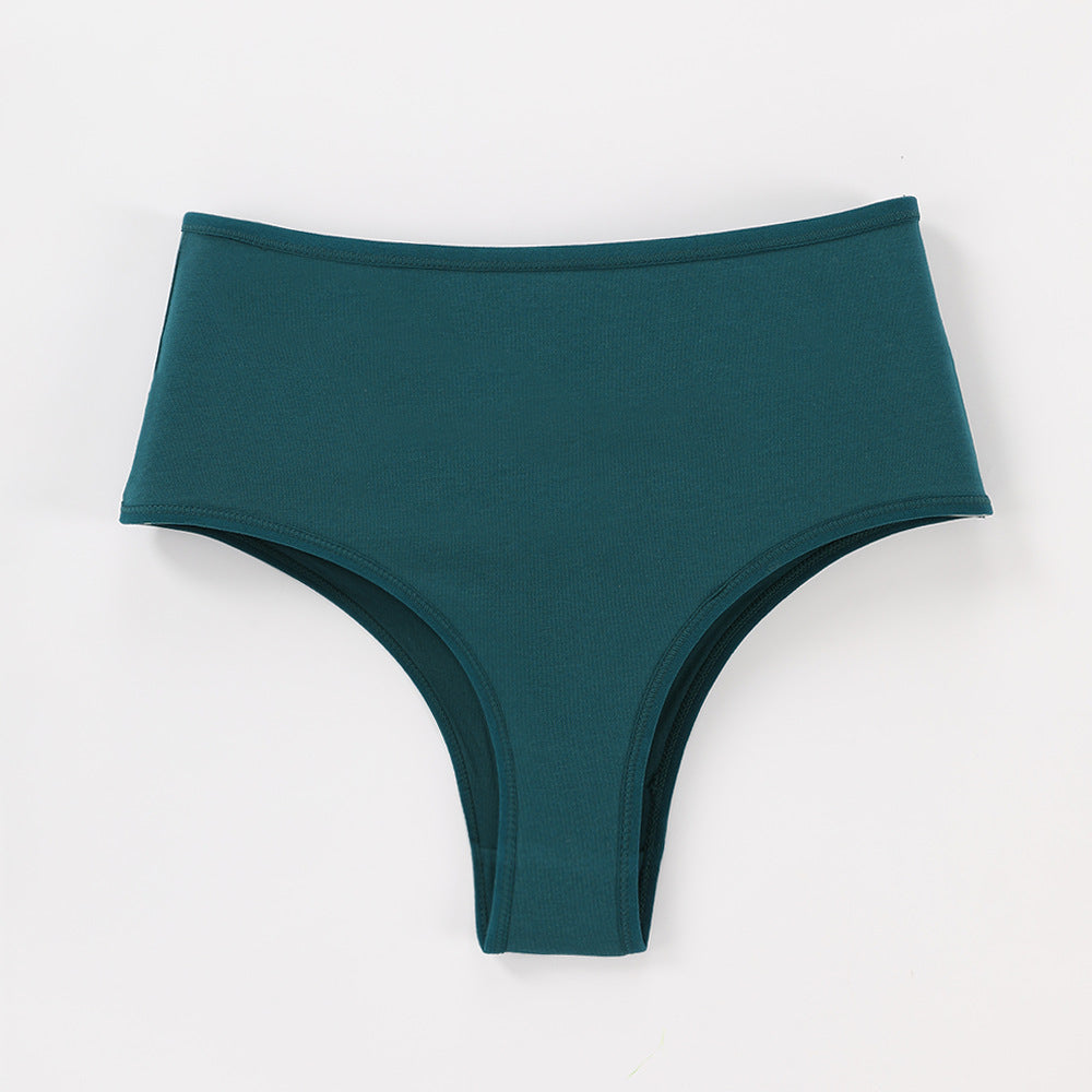 Freedombeauty | High Waist plus Size Cotton Underwear Women's High Quality Belly Contracting Hip Lift Comfort Invisible Briefs in Stock