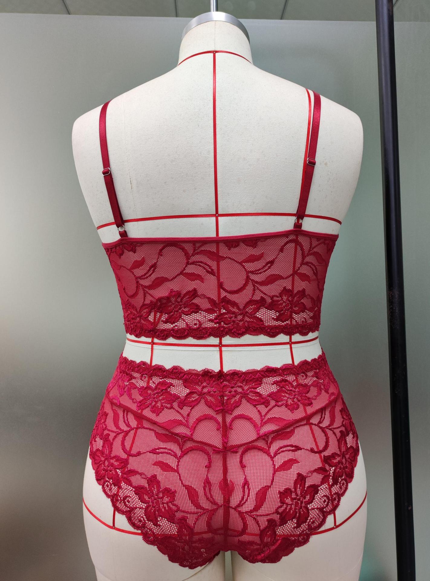 Freedombeauty | High-End Quality New Style Sexy Sexy Mesh 2-Piece Set plus Size