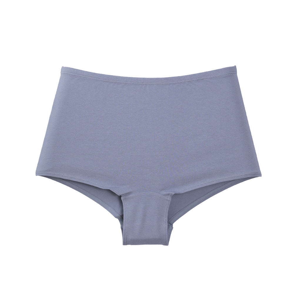 Freedombeauty | plus Size Underwear Women's Cotton High Waist Hip Lift Boxers Summer Safety Pants Belly Contracting Boxers Anti-Exposure