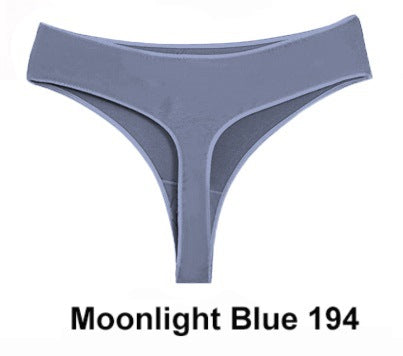 Freedombeauty | Solid Color T-Back 204 Women's Underwear Thong Sexy Loose Pure Cotton Comfortable Low Waist Panties European Size