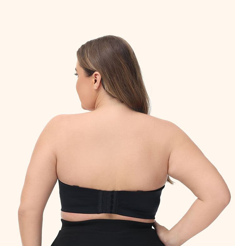 Freedombeauty | Silicone-Free Thin Cup European and American plus Size Non-Slip Bra Tube Top Underwear Wedding Bra Versatile Bcdefg