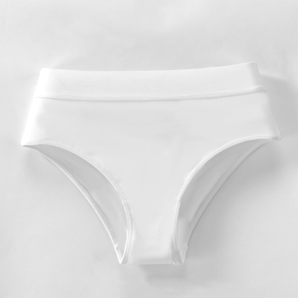 Freedombeauty | Cotton Large Size Ladies' Underwear Wide Waist Head Comfortable Not Tight Waist Briefs Live Hot Sale