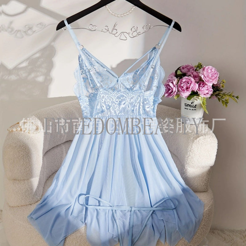 Freedombeauty | Fashion Charm Sexy Lace Stretch Mesh Fashion Pure Desire Style Sexy Lingerie Can Be Worn outside