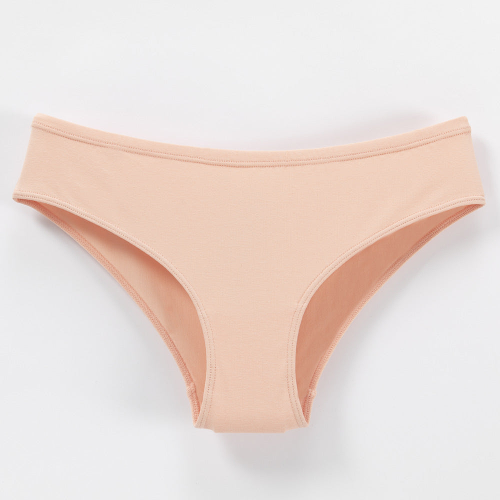 Freedombeauty | Women's plus Size Underwear Pure Cotton Low Waist European and American 40 Combed Cotton Comfortable Breathable Briefs Hot Sale Delivery