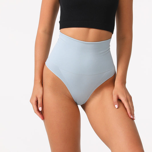 Freedombeauty | Underwear Women Seamless Highly-Elastic plus Size T-Back Ultra High Waist Sexy Nylon Abdominal-Shaping Body-Shaping Underwear Women