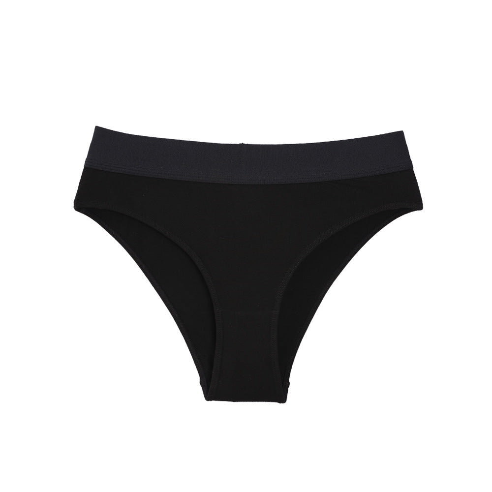 Freedombeauty | European and American Ladies Underwear Pure Cotton T-Back Low Waist Sexy Seamless Comfort Briefs Support