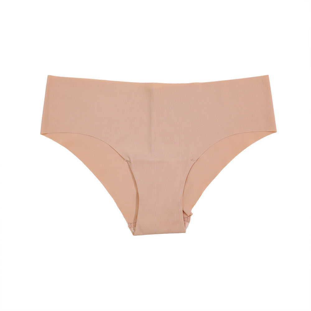 Freedombeauty | Breathable Traceless Invisible Women's Yoga Fitness T-Back Briefs European and American Sexy Ice Silk French Underwear Women