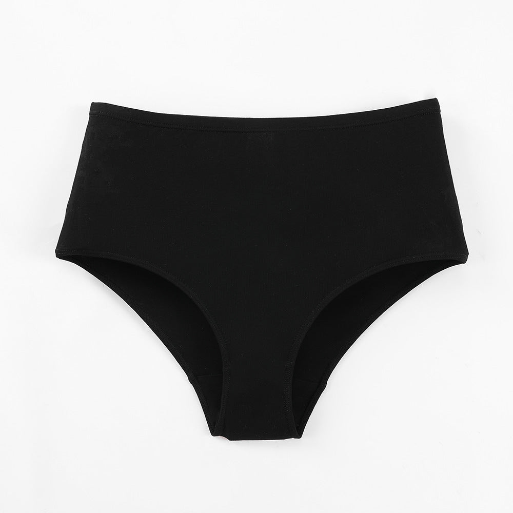 Freedombeauty | Cotton Underwear for Women High Waist Breathable Anti-Pinching Crotch Belly Contracting Hip Lifting European Size Briefs for Women in Stock